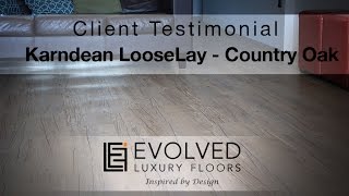 ELFloors Testimonial - Karndean LooseLay Country Oak