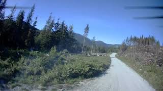 Sylvester Road British Columbia drone footage