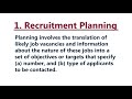 process of recruitment in hindi meaning and steps in recruitment human resource management ppt