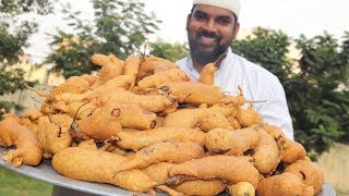 Brinjal bajji recipe || whole baingan bajji for kids || Nawabs kitchen