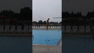 Diving at wapak pool