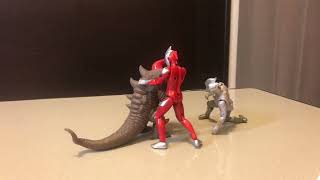 My_Stop_Motion_Movie(10)ウルトラマンジード対スカルゴモラ