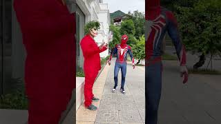 Spiderman and Joker are trending 😂😂 #shorts TikTok