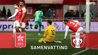 TWEE BLUNDERS Romain Matthys, duel vlak voor tijd GESTAAKT 🛑✋| Samenvatting MVV - FC Dordrecht