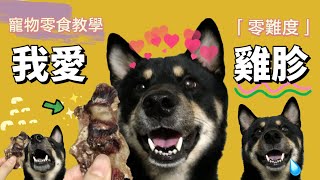 雞吉的最愛💖超級簡單💯！🐶🐱寵物零食教學“雞胗”有手就會✨