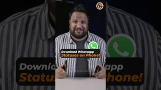 WhatsApp Status எப்படி Download செய்வது? Easy Trick for Android & iPhone! #shorts