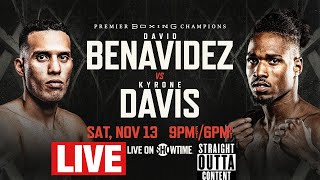 DAVID BENAVIDEZ VS KYRONE DAVIS FIGHT LIVE | BENAVIDEZ VS DAVIS FIGHT #boxing #benavidez #pbc