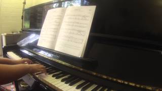 Moderato by Gedike ABRSM piano grade 1 2013-2014