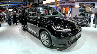Volkswagen VW Caddy Maxi 7 seater family Van automatic car new model walkaround + interior A1399