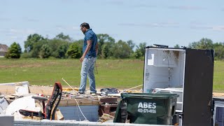 Resident feels late mother is watching over him after Arbor Day tornado