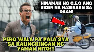 AROGANTENG MILYONARYO SINIGAWAN AT ININSULTO ANG MOTOR RIDER SA DAAN!GULAT SYA NANG MALAMANG MAS...