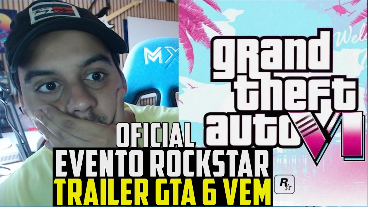 B0MBA!! ROCKSTAR Em EVENTO ESSA SEMANA, TRAILER GTA 6 FINALMENTE VEM ...