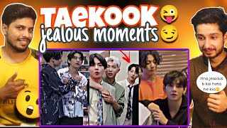 Taekook Jealous Moments Edits Compilation| BTS Jk and V | BRS Reaction