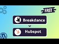 Integrating Breakdance Form with HubSpot | Step-by-Step Tutorial | Bit Integrations