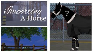 I IMPORTED a New Horse?! Going to the Airport! || Star Stable RRP