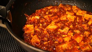 I can't stop eating! Making the most delicious mapo tofu at home