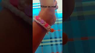 Filter vs real ✨💗🌷🎀#viralvideo #shorts #trending #aesthetic