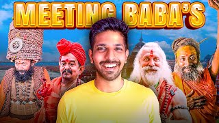 Meeting MAHA KUMBH BABA'S In REAL