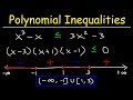 Solving Polynomial Inequalities Solving Polynomial Inequalities