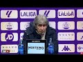 manuel pellegrini rueda de prensa completa hoy tras el valladolid 1 betis 0