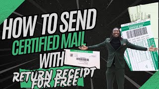 Stop Paying for Certified Mail! Here’s the Step-by-Step Free Method!