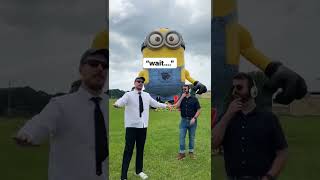 #mrbeast may have the world's largest minion but #totouchanemu have a drone #shorts #trending
