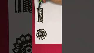 Heavy border mehndi design#trending #mehndi #shorts #shortvideo #viralvideo #reels #ytshorts #art ❤