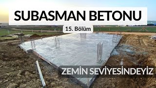 MÜSTAKİL EV SUBASMANI #müstakilev #subasman​​ #inşaat #villa #radyetemel #beton #concrete #cement