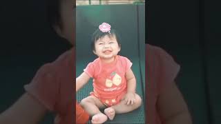 cute ameena #ameena #attahalilintar#shorts #trending#youtubeshorts #aurelhermansyah #ahhafamily #fyp