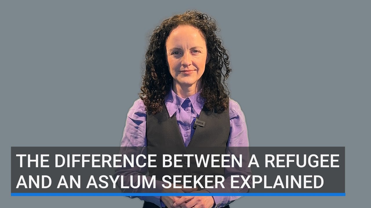 The Difference Between A Refugee And An Asylum Seeker Explained - YouTube