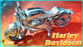 [Unbox \u0026 Review] Metal Earth 3D Model - Mô Tô Harley-Davidson LiveWire