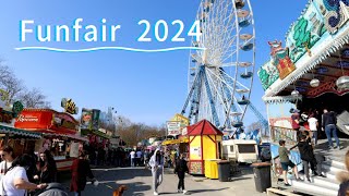 Funfair Giessen 13.04 2024 | Kirmes Gießen | Gießen Germany