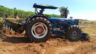 รถไถฟอร์ดนิวฮอลแลนด์ เกรดดันคันนาออก | Tractor Ford Newholland 7810