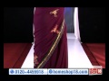 homeshop18.com elegant purple georgette saree by hiba