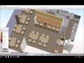 串揚げ焼鳥居酒屋の店舗設計デザイン3dレイアウト図面と内装工事