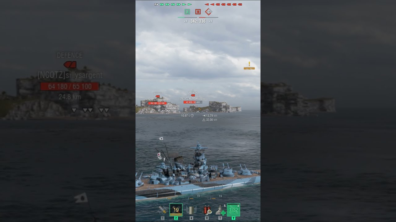 Devastating Battleship SHIKISHIMA World of Warships #worldofwarships #warshipsworld #gaming