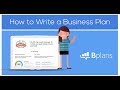 How to Write a Business Plan | Bplans.com