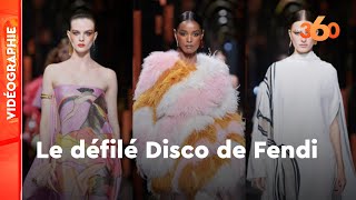 Glamour et Disco au défilé printemps été 2022 de Fendi à Milan