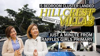 Cluster Homes Just A Minute From Raffles Girls' Primary | Hillcrest Villa | Singapore Cluster Landed