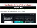 🔴How to create a page scroll indicator & progressive bar using html css & JavaScript