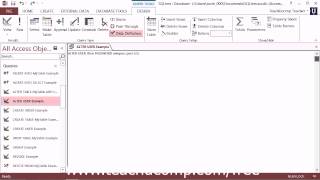 SQL Training - Structured Query Language Tutorial - The ALTER USER and ALTER ROLE Statements Lesson