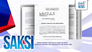 Saksi: (Recap) Impeachment trail ni VP Sara Duterte,... (Originally aired on February 10, 2025)