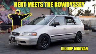 Hert's Reaction To The Rowdyssey! (1000hp AWD MINIVAN)