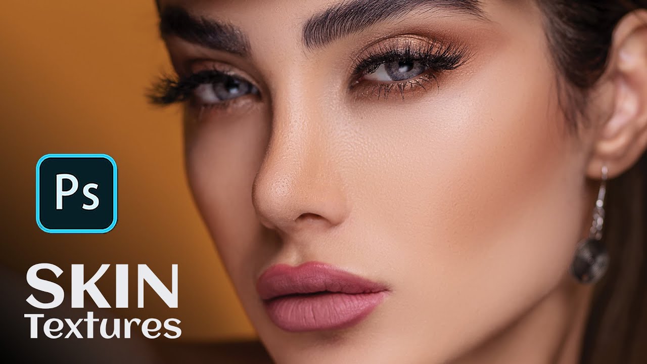 Refined Skin Textures With Skin Retouching - Photoshop Tutorial - YouTube