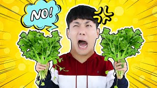 Coriander eating challenge ! | Lingco Show