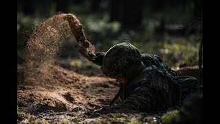 Viru jalaväepataljoni ajateenijad murdsid metsalaagris laskuri kursuse selgroo