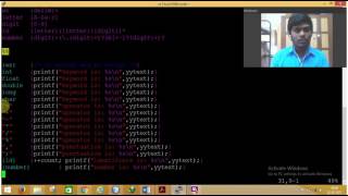 token separation using lex