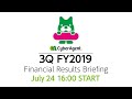 Q3 FY2019 Financial Results Briefing