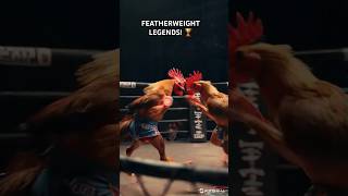 INSANE UFC Chicken Fight – These Roosters Have Martial Arts Skills! 🐔🥋🔥 #ufc #UFCChickens #Funny