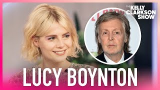 Lucy Boynton Admits Paul McCartney Is Her Celebrity Crush